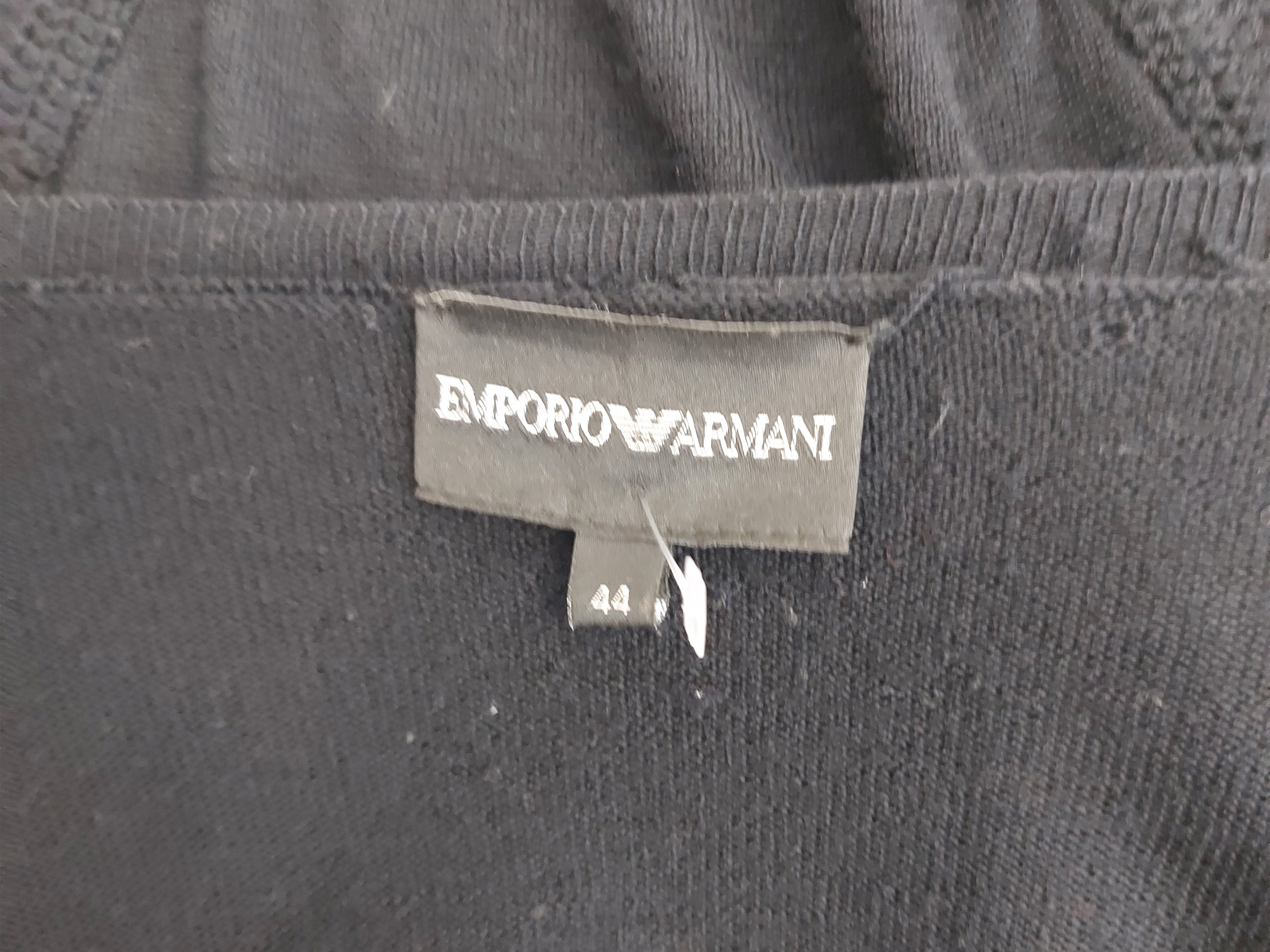 Giorgio Armani - Cardigan in lana nera