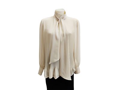 Emporio Armani, Due camicie in seta e chiffon