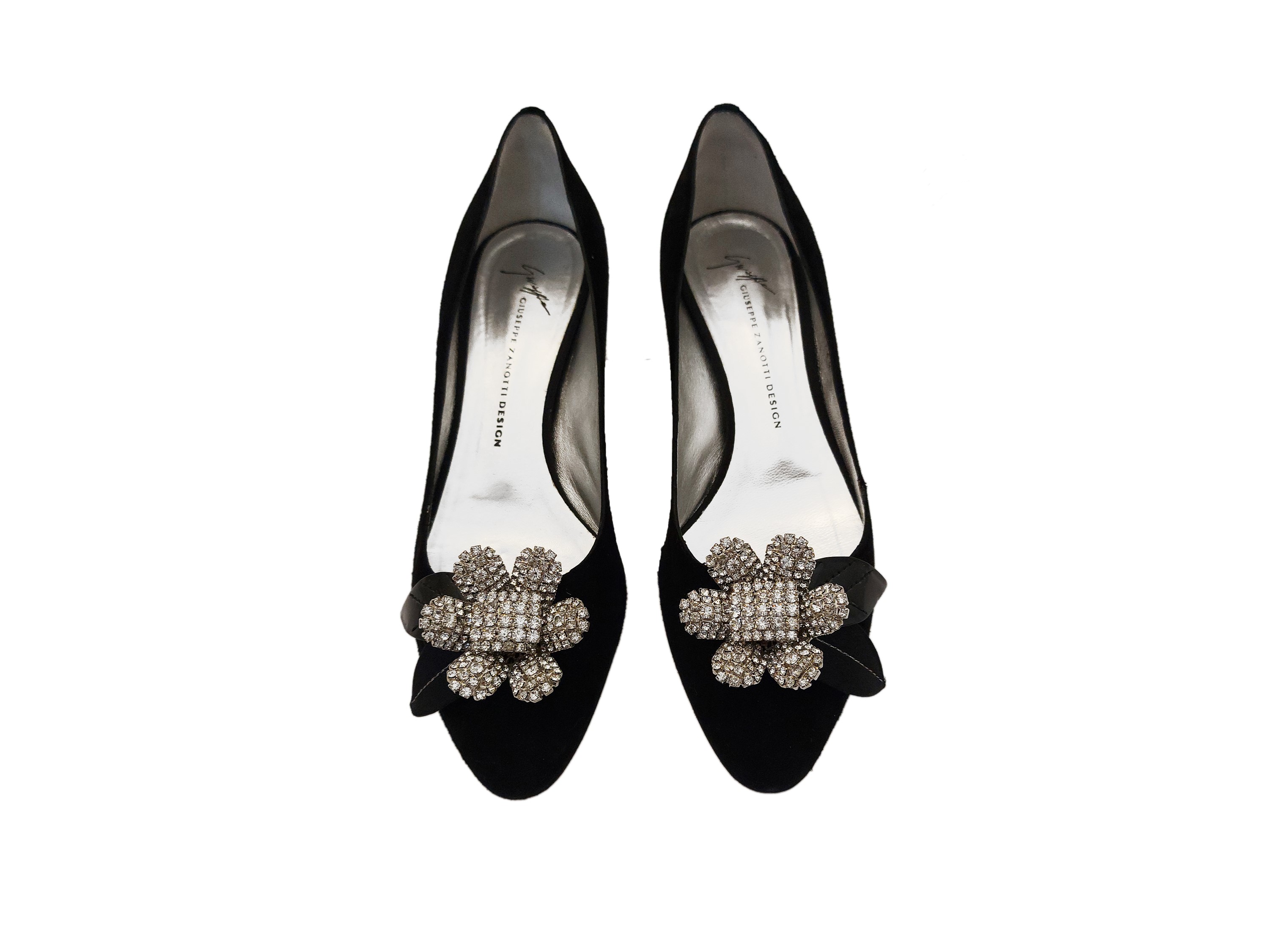 Giuseppe Zanotti - Decolleté in suede nero