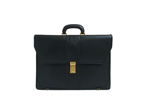 Pollini - 24 hours in black leather