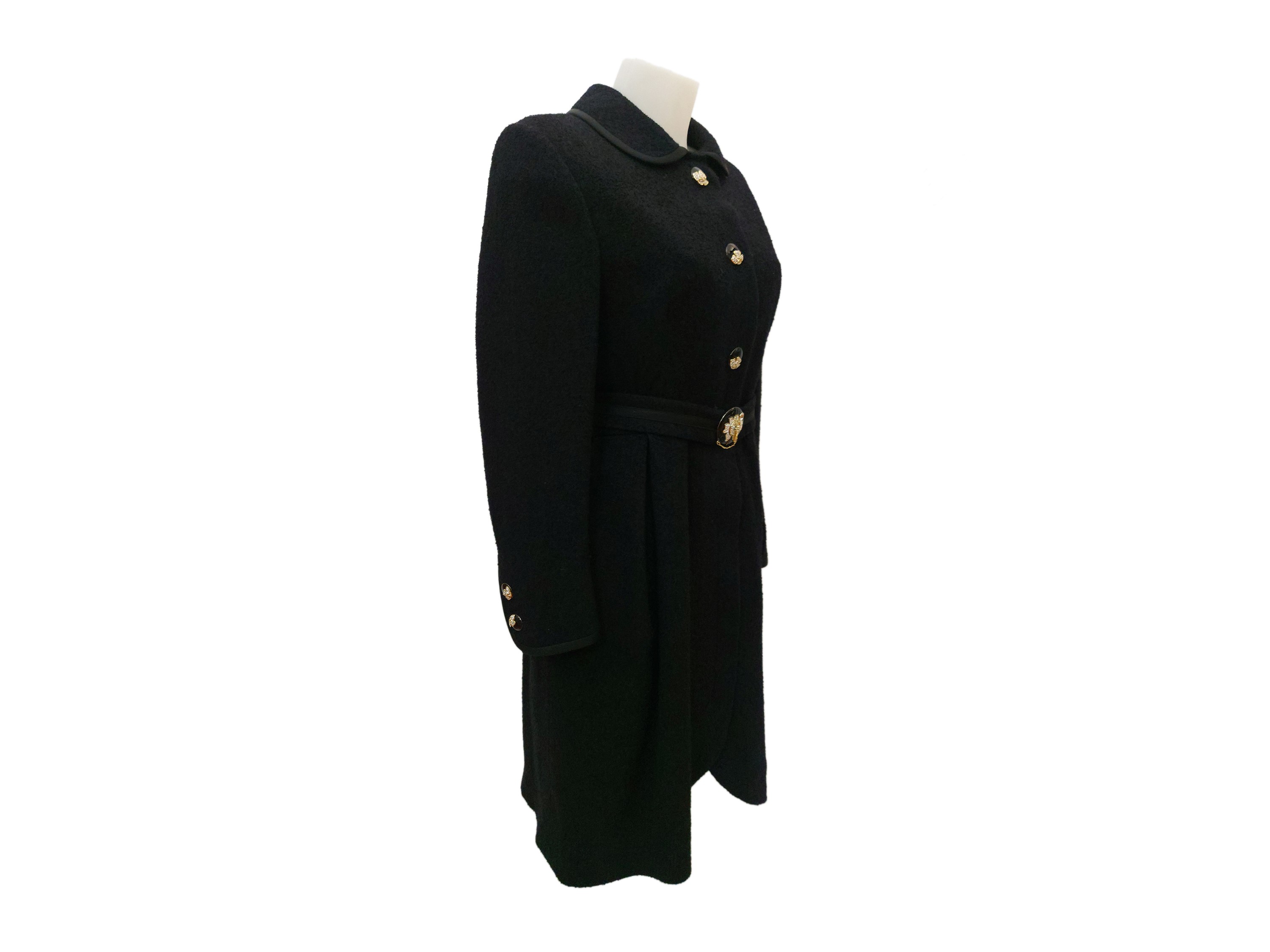 Abito Sartoriale in Lana Nero