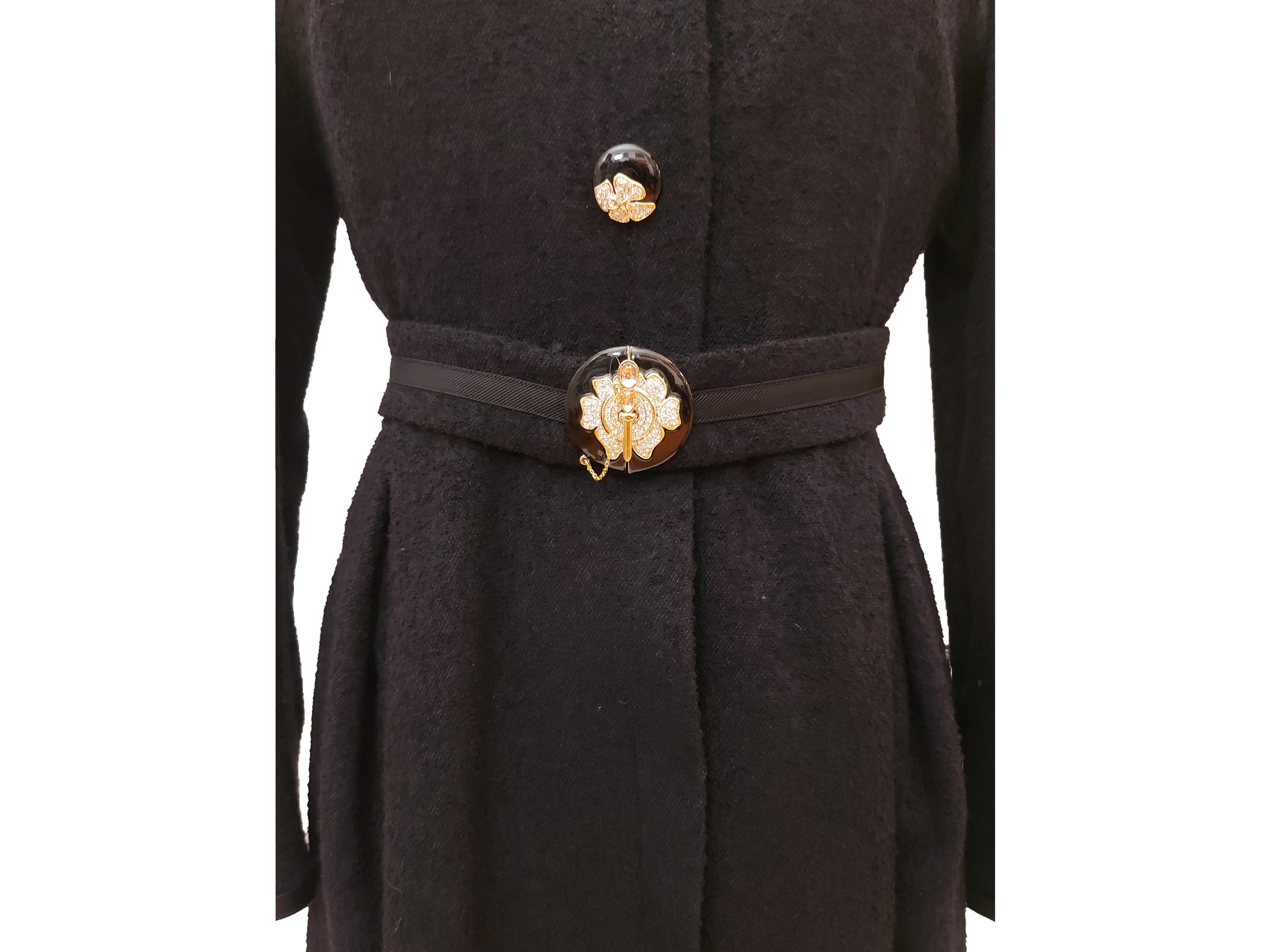 Abito Sartoriale in Lana Nero