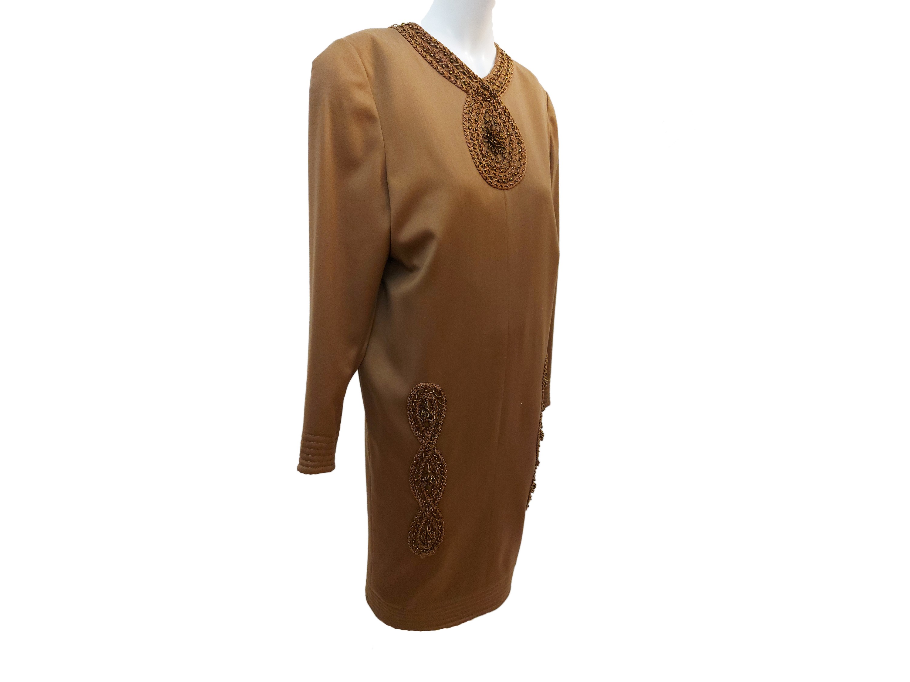 Abito Sartoriale in Lana Cammello