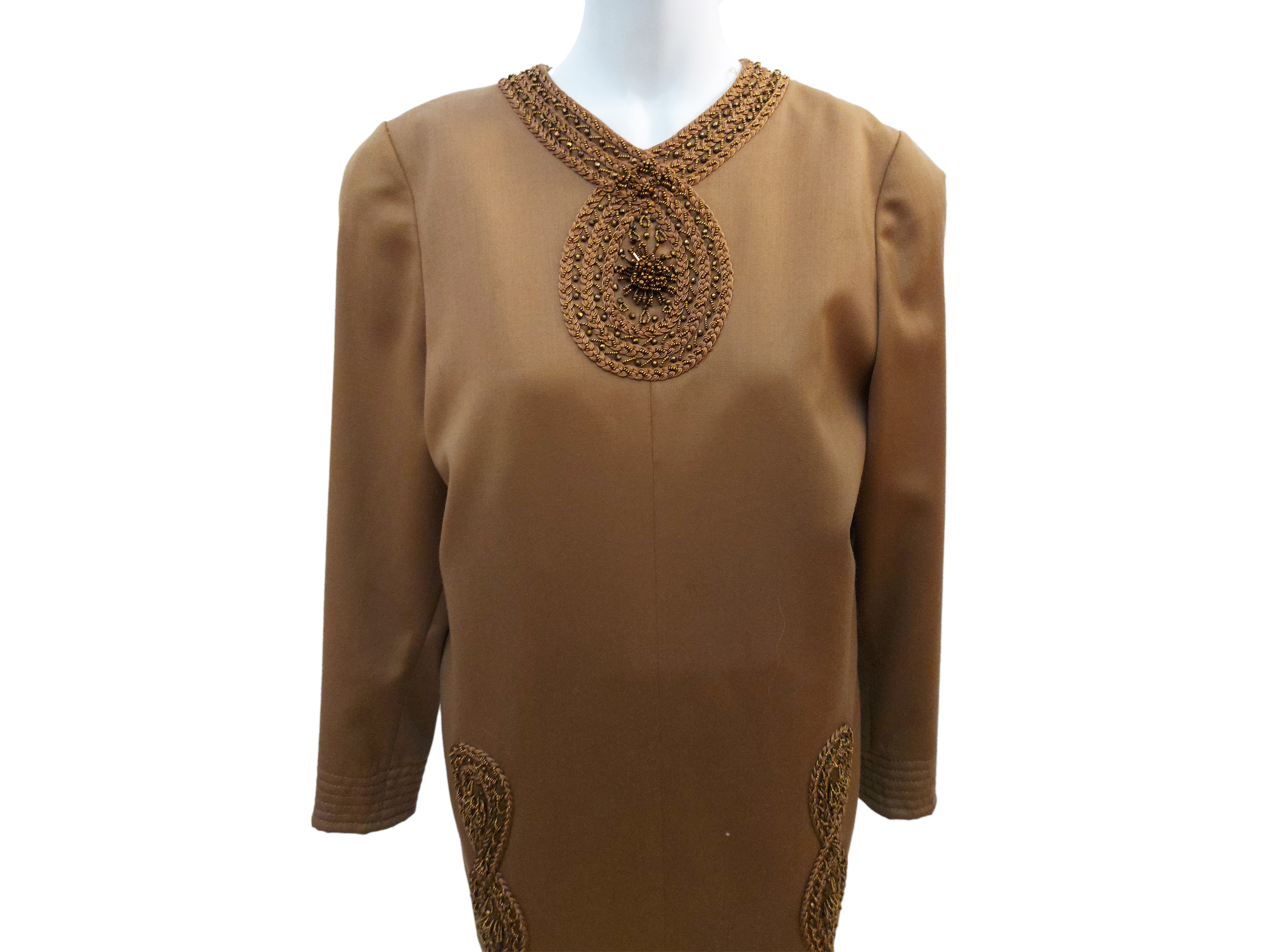 Abito Sartoriale in Lana Cammello