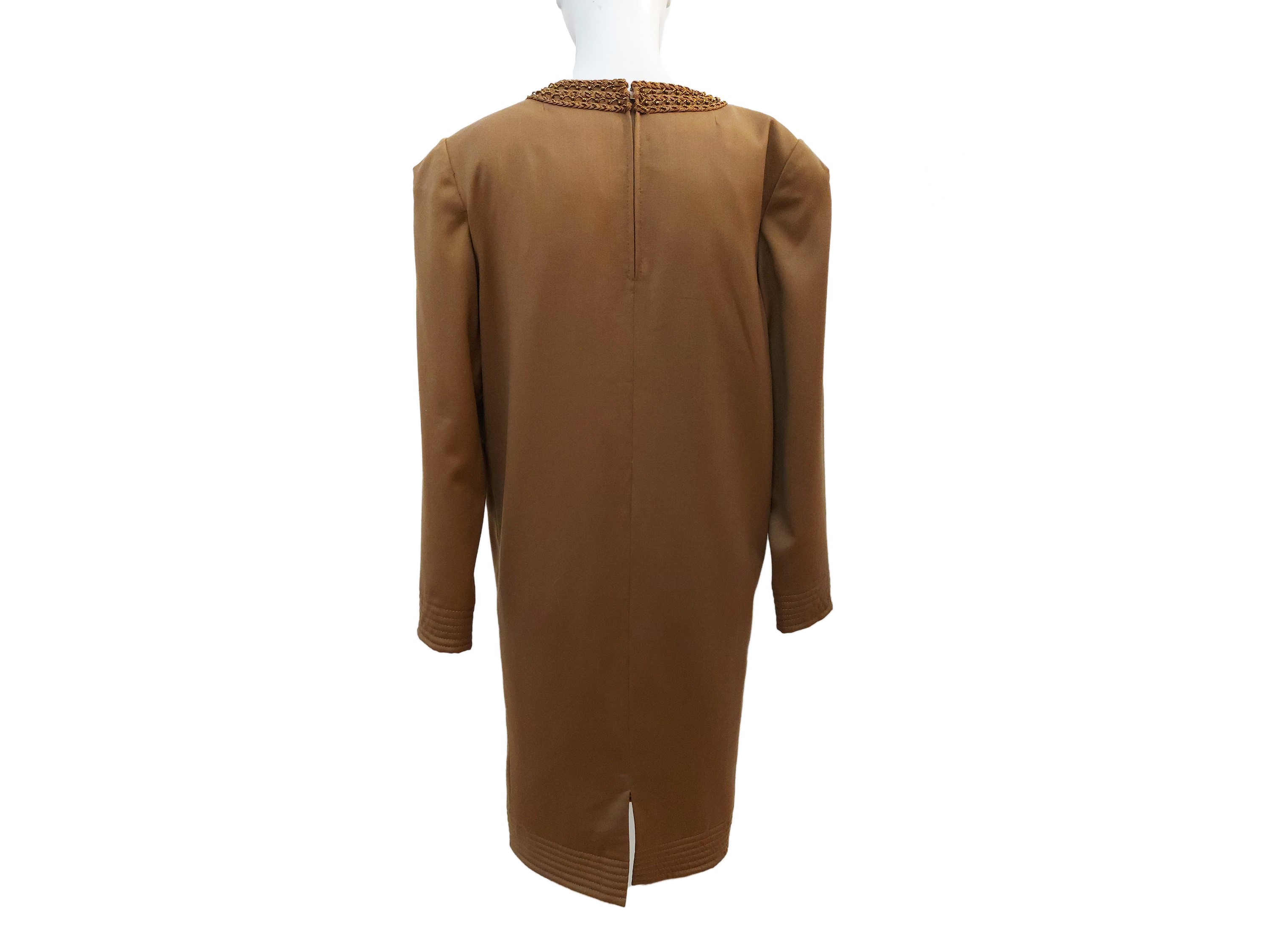 Abito Sartoriale in Lana Cammello
