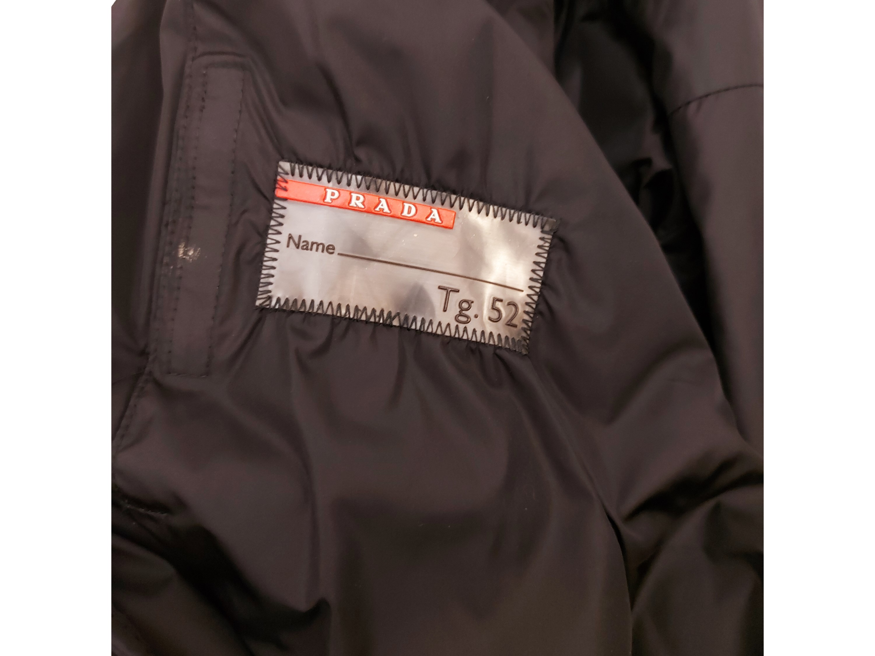 Prada - Piumino Imbottito da Uomo Nero