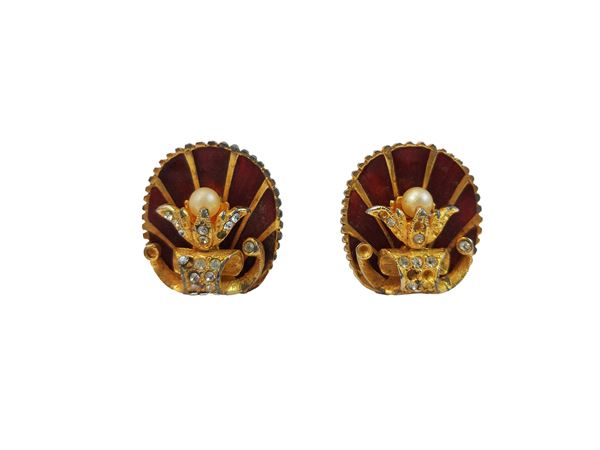 Orecchini vintage a clip