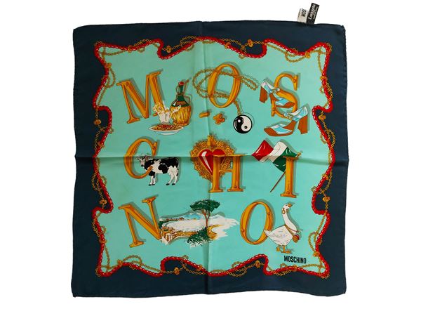 Moschino - Carré in seta