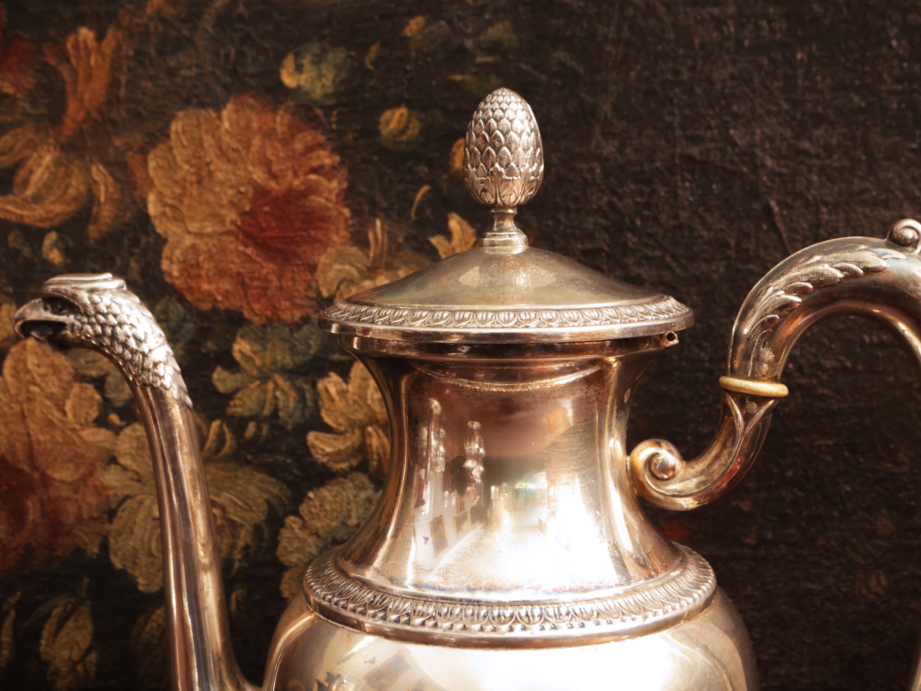 Servizio da tè e caffe in argento, Cesa Alessandria