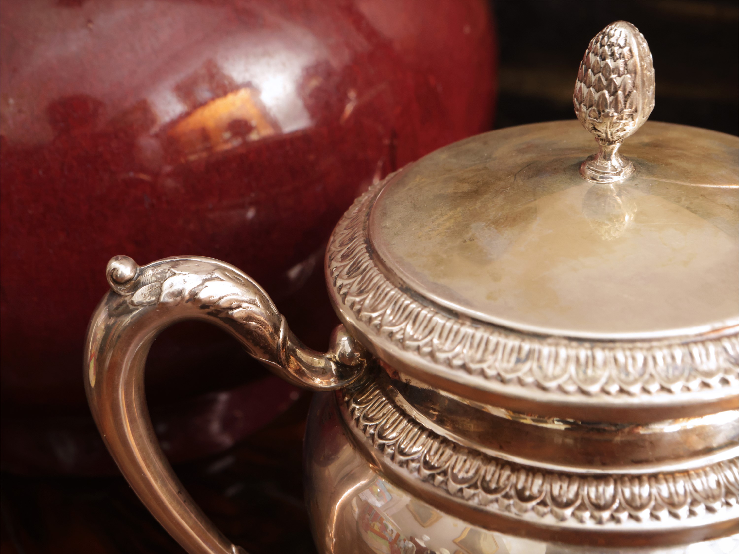 Servizio da tè e caffe in argento, Cesa Alessandria