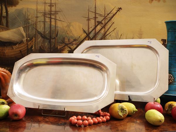Set da tavola in argento  - Asta Asta di Natale - Maison Bibelot - Casa d'Aste Firenze - Milano