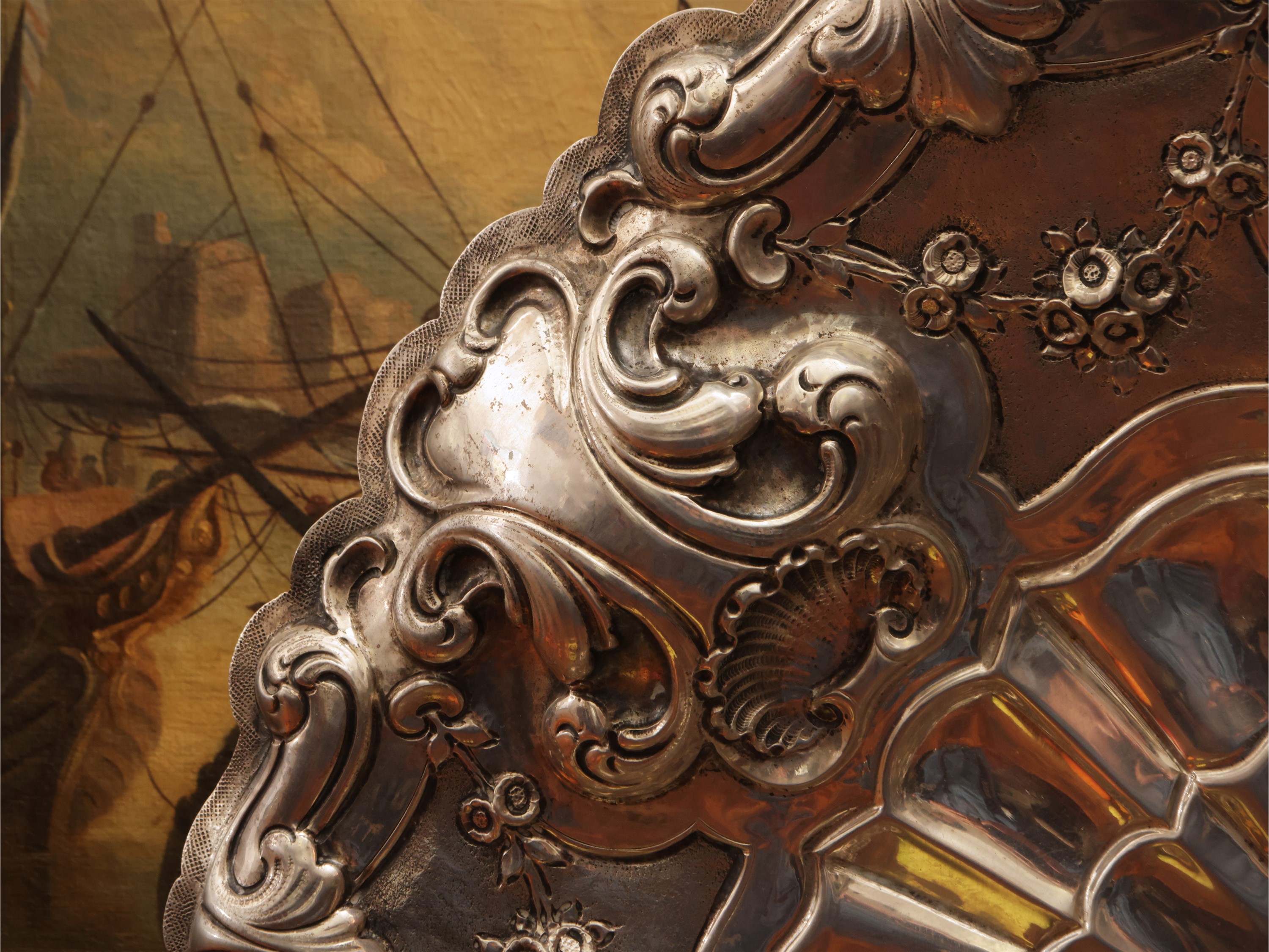 Centrotavola in argento