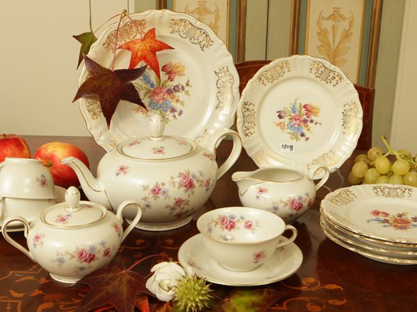 Porcelain tea service