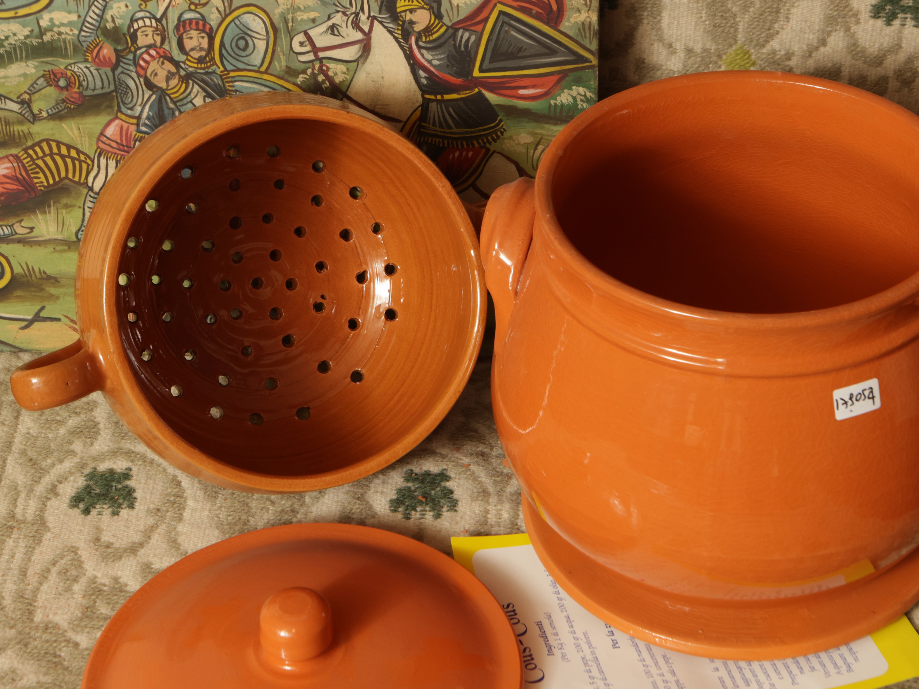 Set in Terracotta per Cucinare il Cous-cous