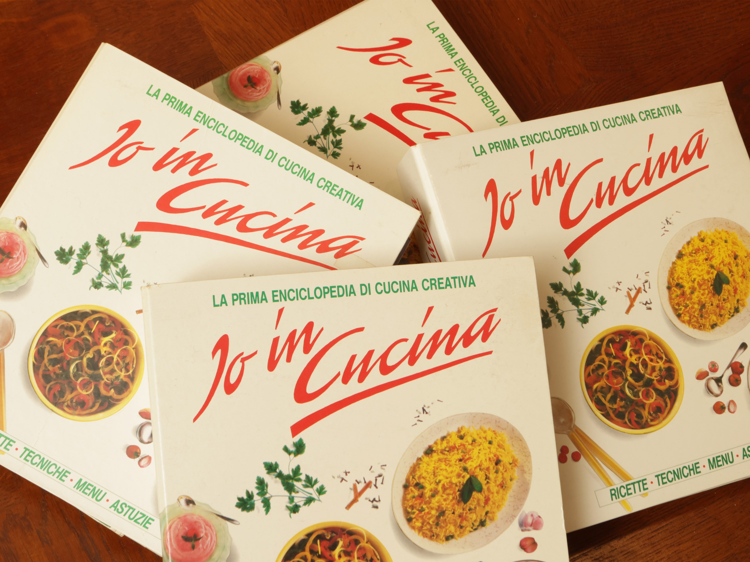 Grande Lotto di Libri di Cucina
