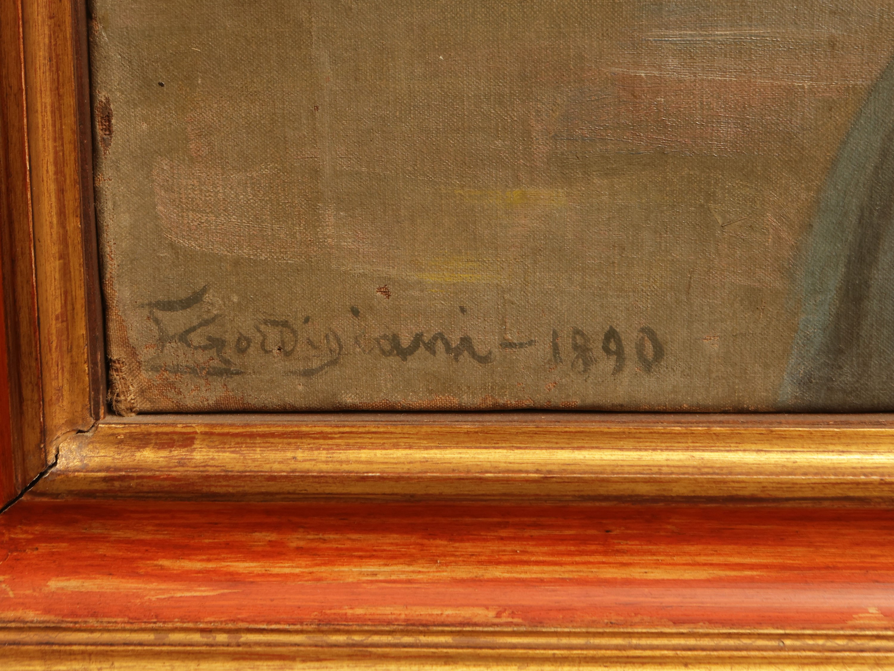 Edoardo Gordigiani - Contadina 1890
