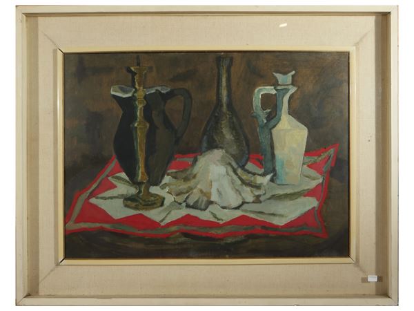 Renzo Grazzini : Still life  - Auction Modern and Contemporary Art - Maison Bibelot - Casa d'Aste Firenze - Milano