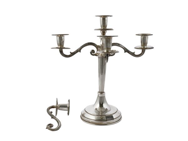Candelabro in argento