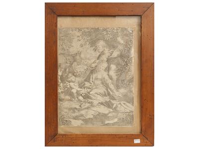 Riposo Durante la Fuga in Egitto, da Federico Barocci