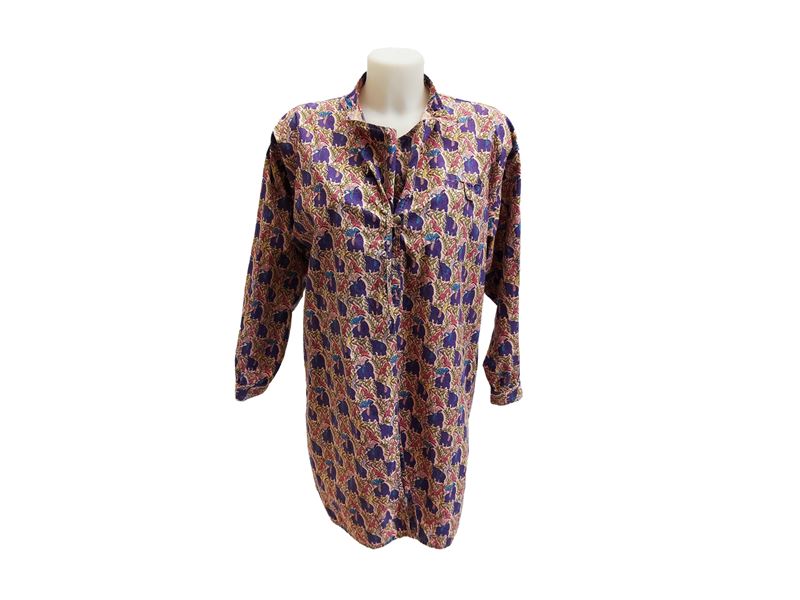 Roberta di Camerino Jeans set – Tunica in cotone fantasia