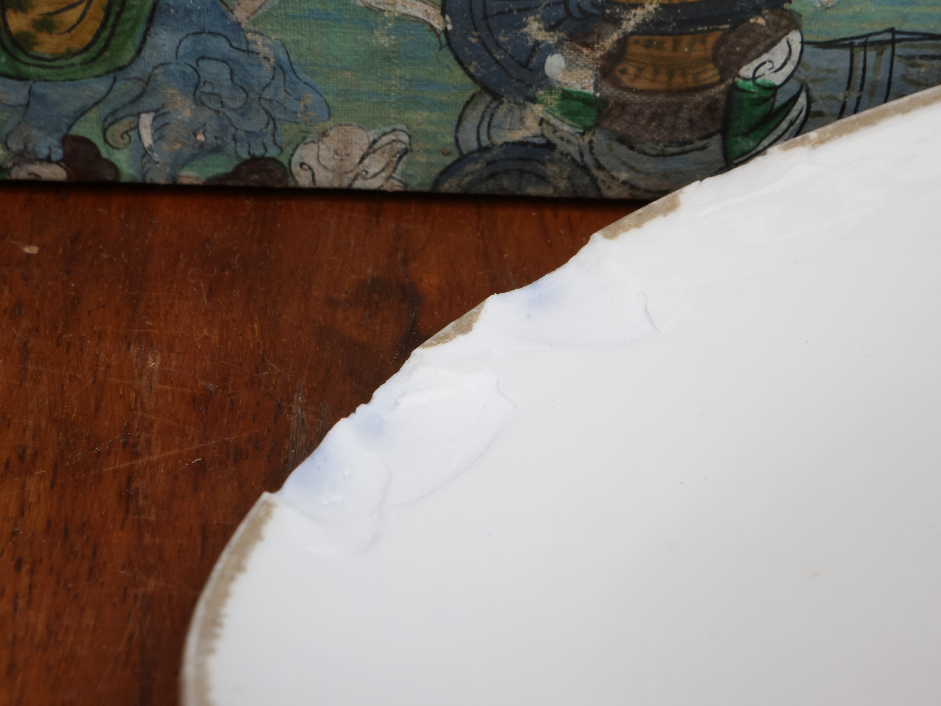 Vaso con coperchio in porcellana powder blu, Cina, fine dinastia Qing – periodo Repubblica