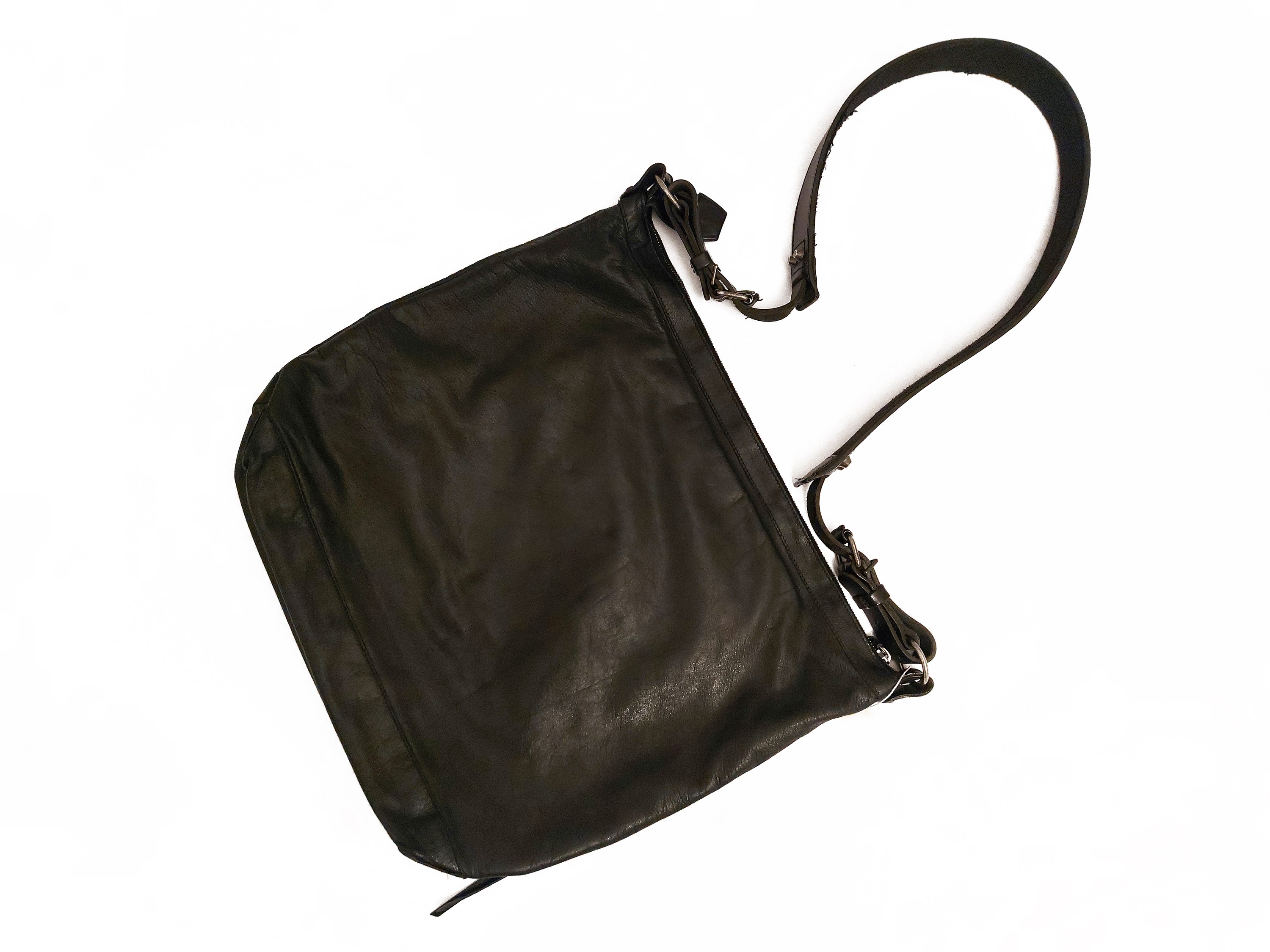 Balenciaga - Borsa Courier in nappa nera