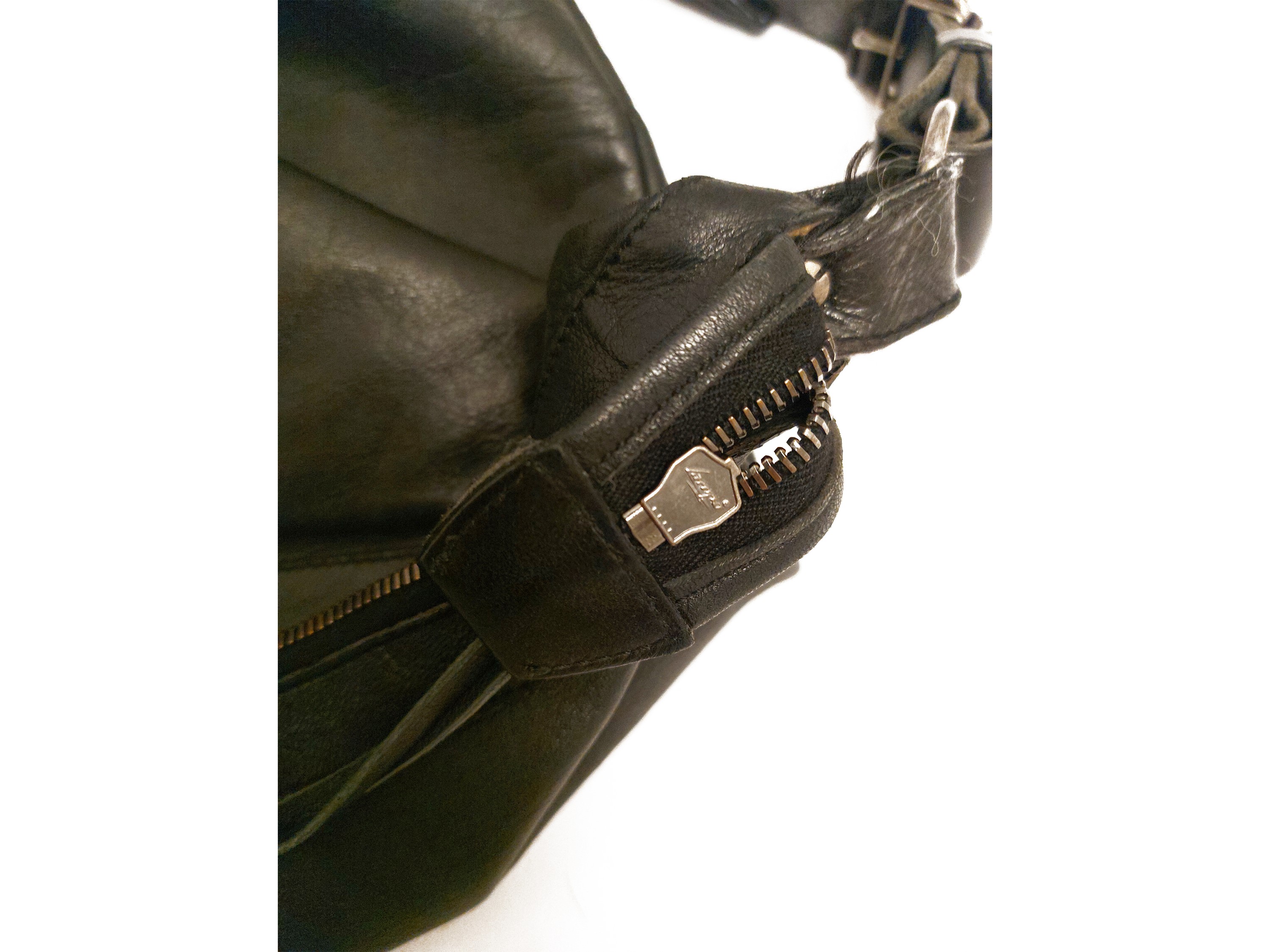 Balenciaga - Borsa Courier in nappa nera