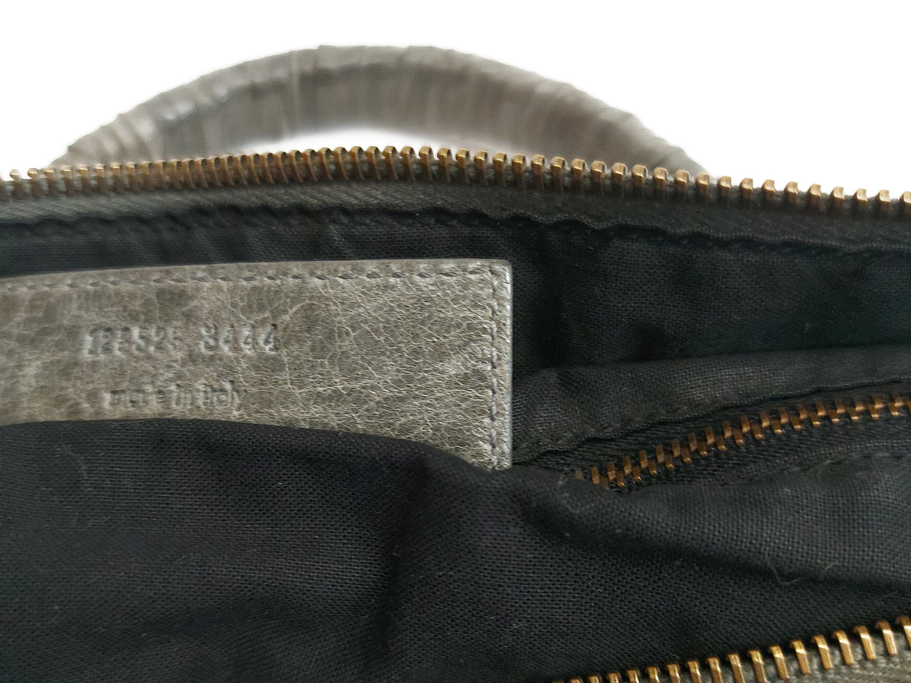 Balenciaga - Borsa Le City in pelle di agnello grigia