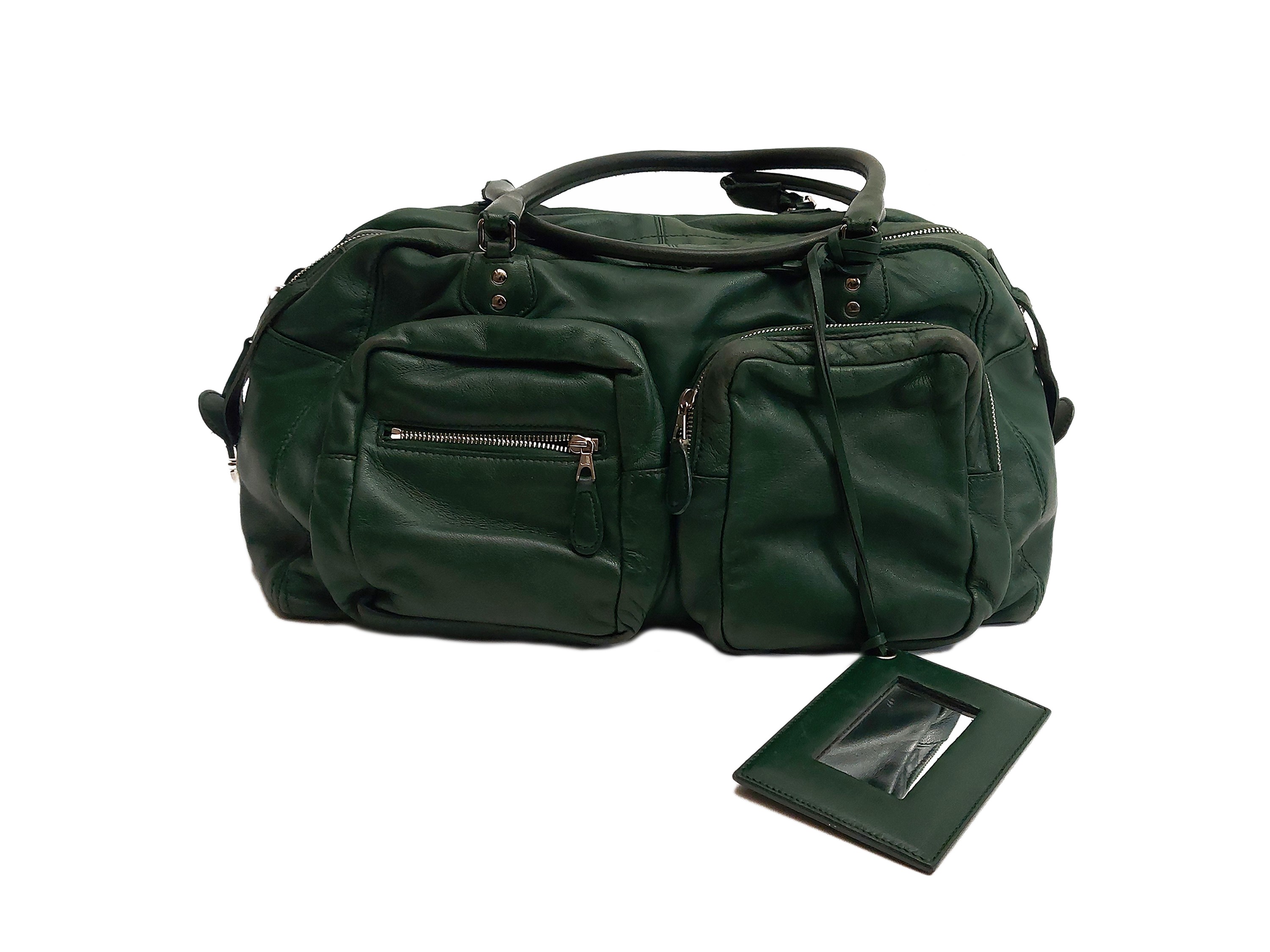 Balenciaga - Borsa Le City in pelle di agnello verde