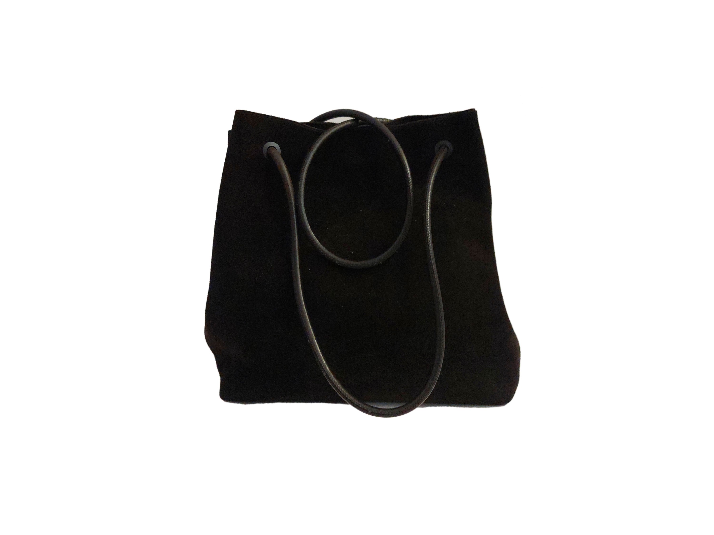 Gucci - Borsa tote Gifford in suede marrone