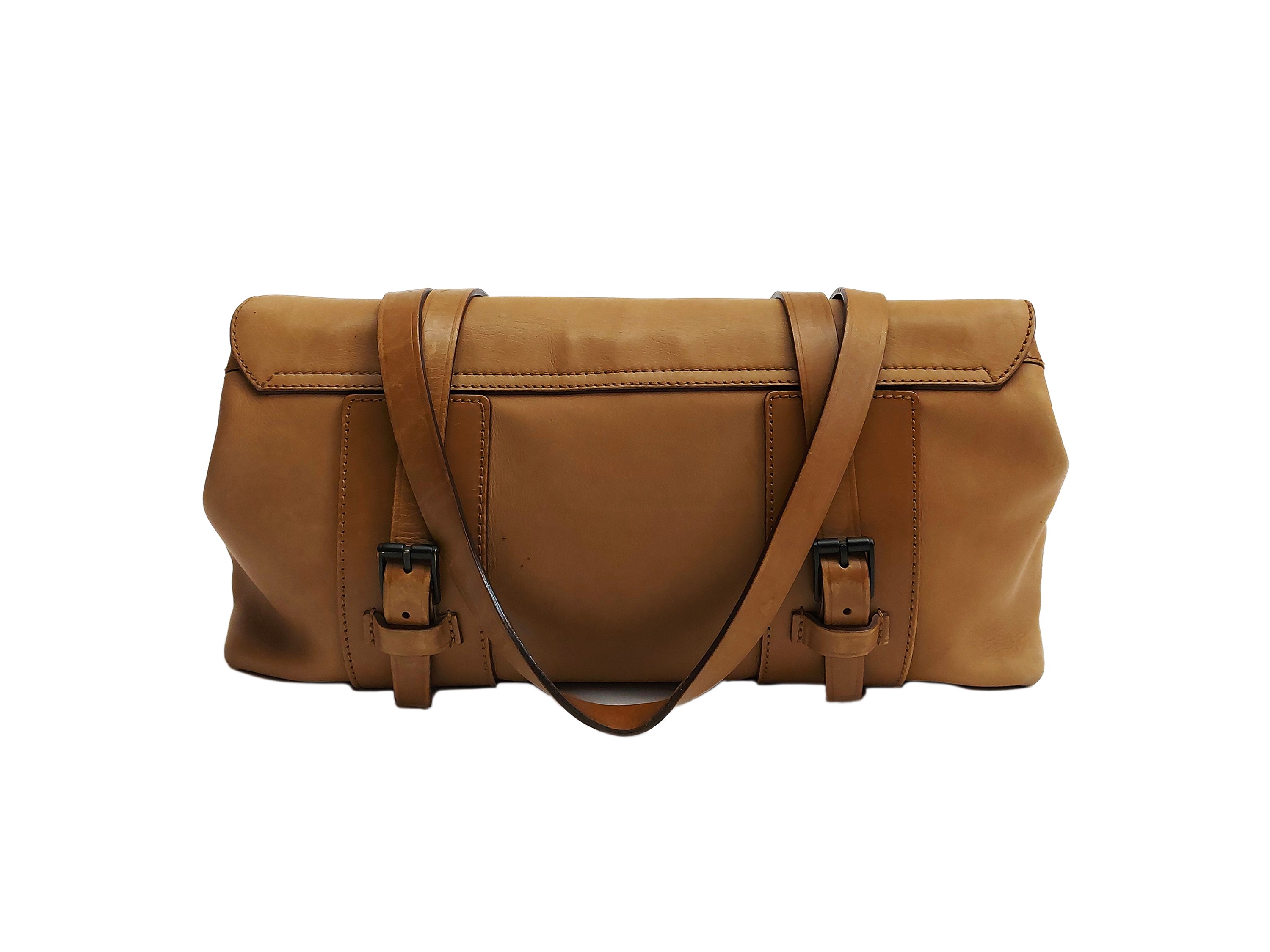 Gucci - Borsa a spalla in pelle color cammello