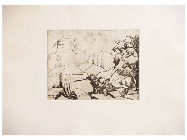 Three engravings: Giuseppe Zigaina, Dante Zamboni and Renzo Vespignani