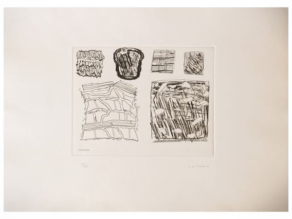 Pietro Consagra : Turicchi  - Asta Grafica da collezione - Maison Bibelot - Casa d'Aste Firenze - Milano