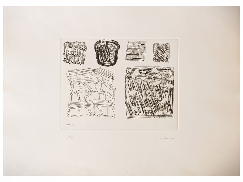 Pietro Consagra - Turicchi, incisione originale (es. 67/70)