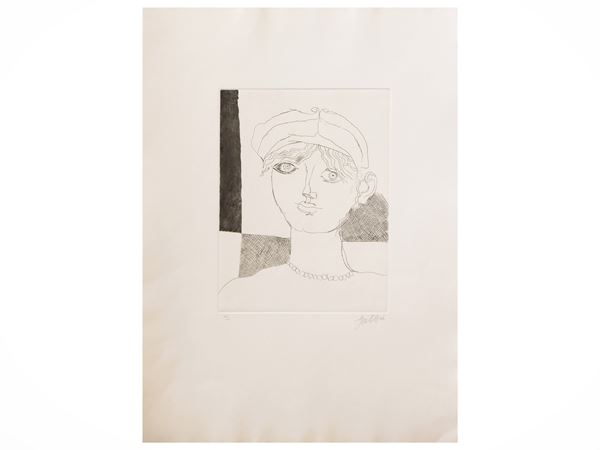 Girl with necklace