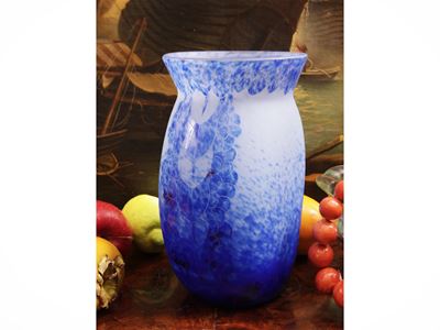 Vaso le Verre Francais Decoro 'myrtilles'