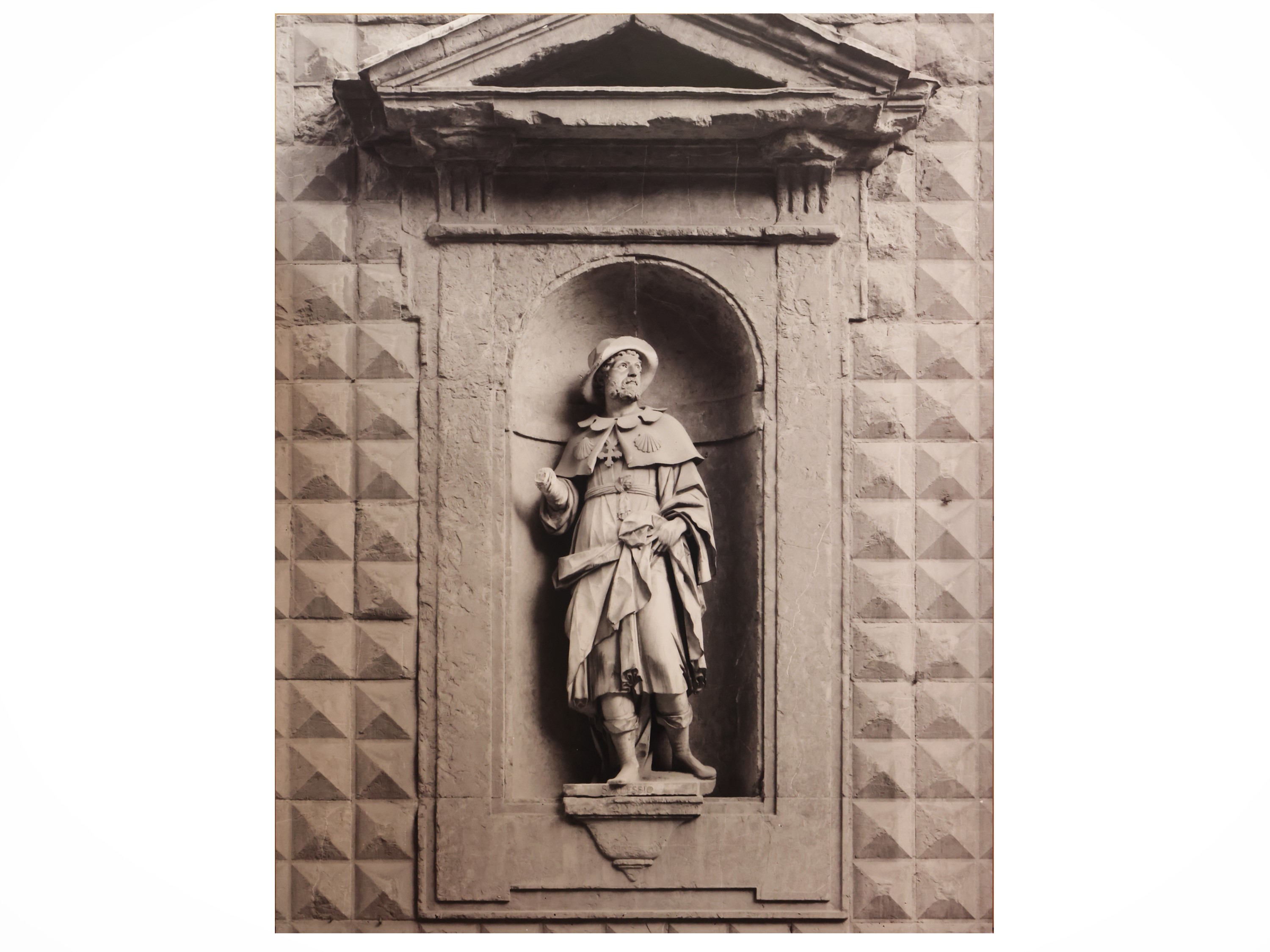 Gianfranco Giovagnoli - Facciata di Santa Trinita - Facciata di Santa Trinita Dettaglio