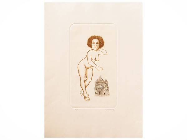 Three engravings: Enzo Brunori, Enzo Faraoni and Giuseppe Guerreschi