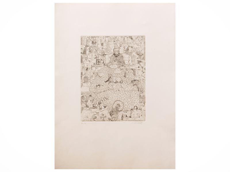 Due incisioni: Antonio Possenti e Bruno Saetti