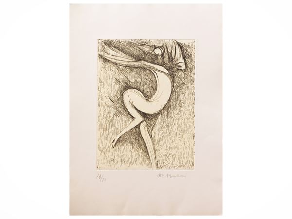 Three engravings: Marcello Mascherini, Carlo Mattioli and Gabriele Mucchi