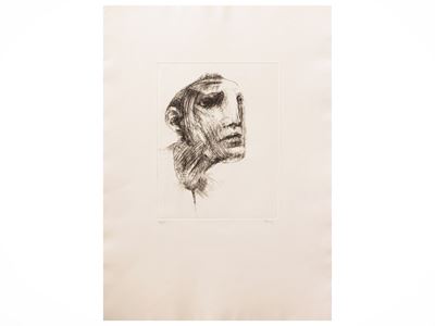 Vittorio Tavernari, Crocifissione; Augusto Perez, Acquaforte; Giuliano Vangi, Studio per scultura...