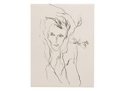 Sergio Scatizzi, Natura morta; Ernesto Treccani, Margherita; Dante Zamboni, I monti pallidi — tre...