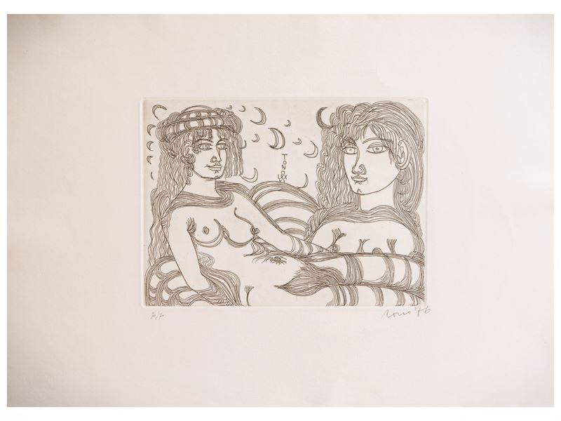 Due incisioni: Tono Zancanaro e Alberto Viani