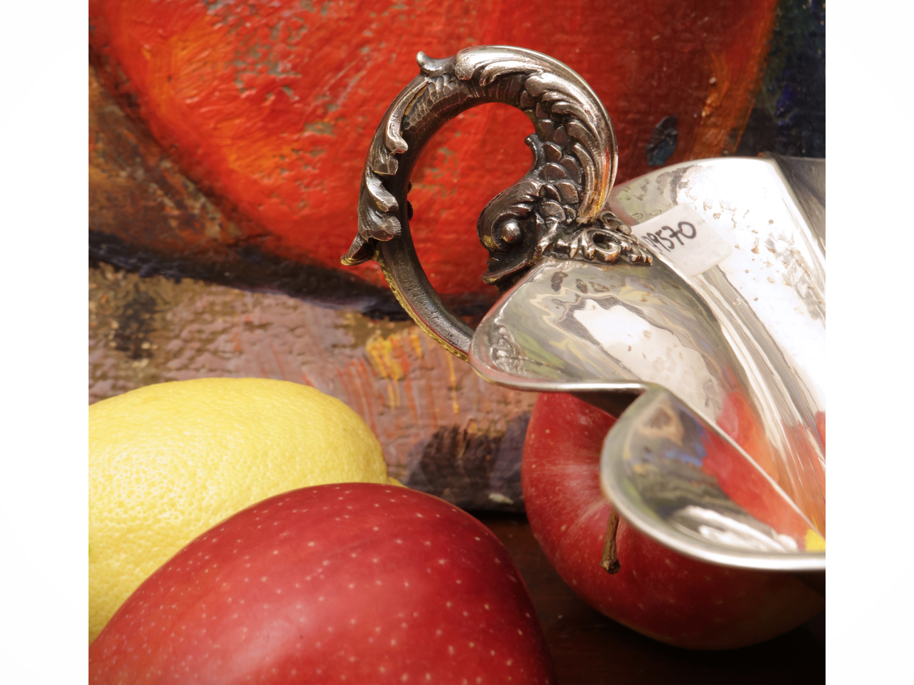 Centrotavola in argento, Cesa Alessandria