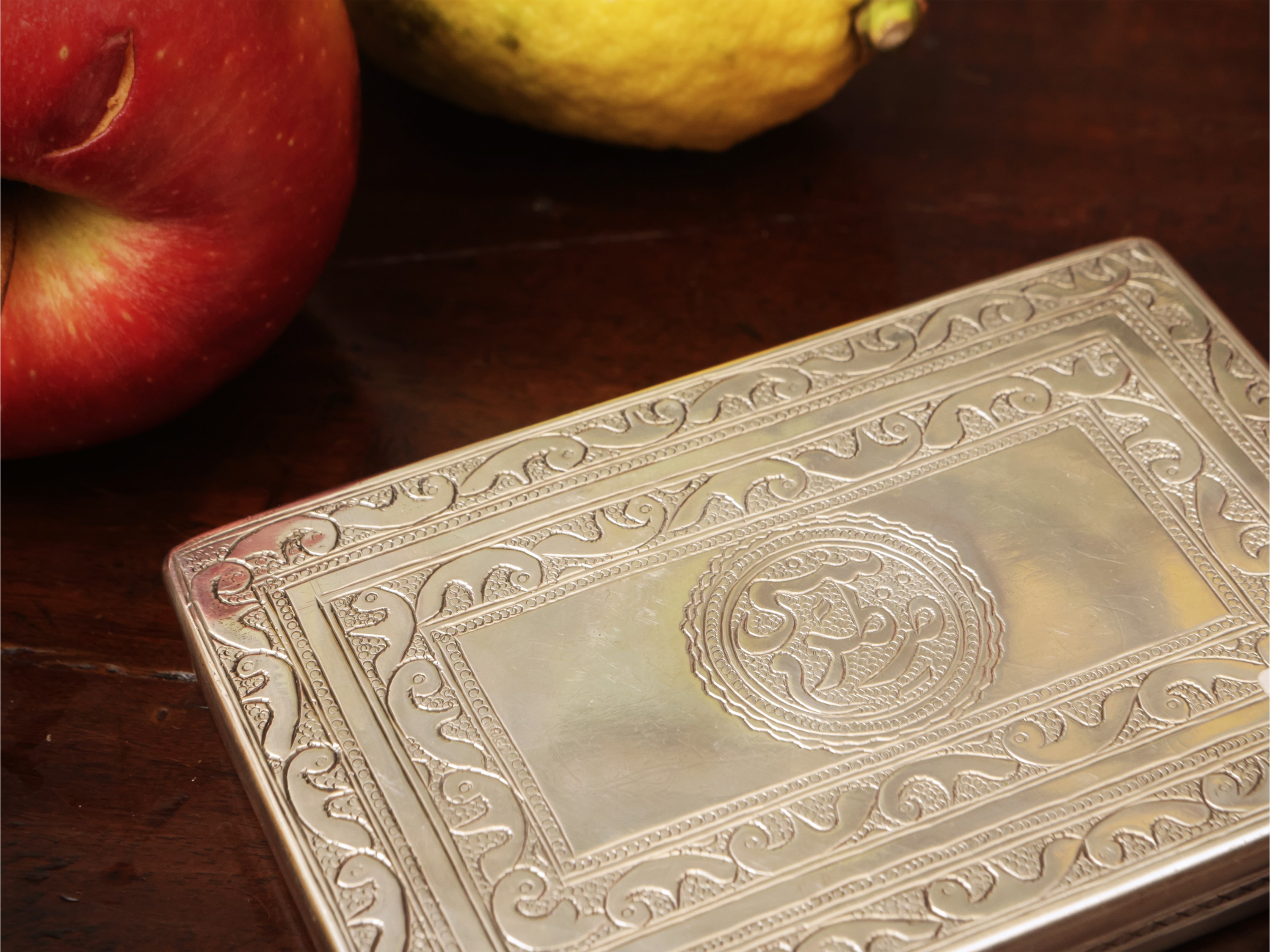 Due tabacchiere da collezione in argento