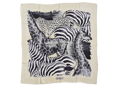 Salvatore Ferragamo - Foulard in Seta Animalier