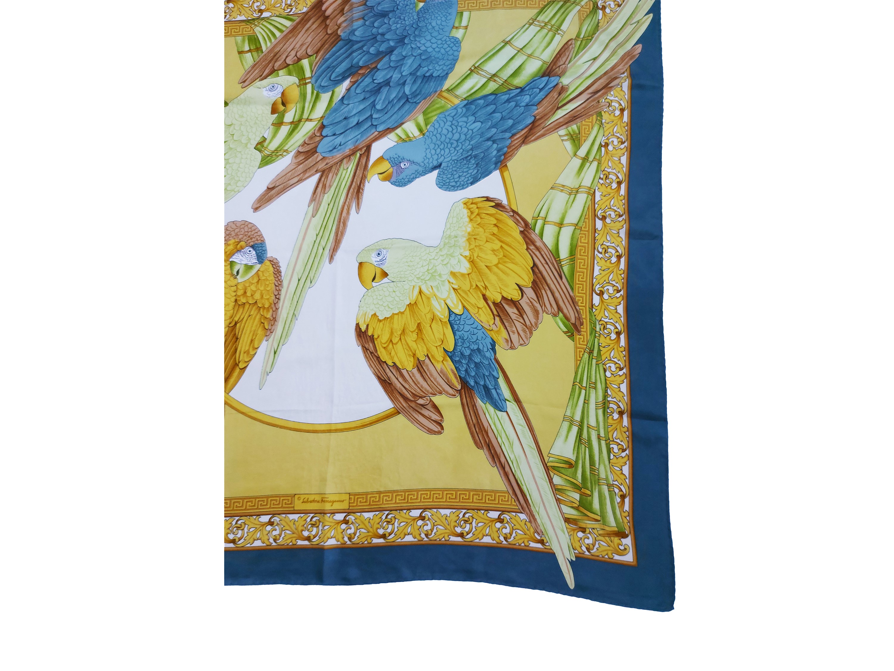 Salvatore Ferragamo - Foulard in seta animalier