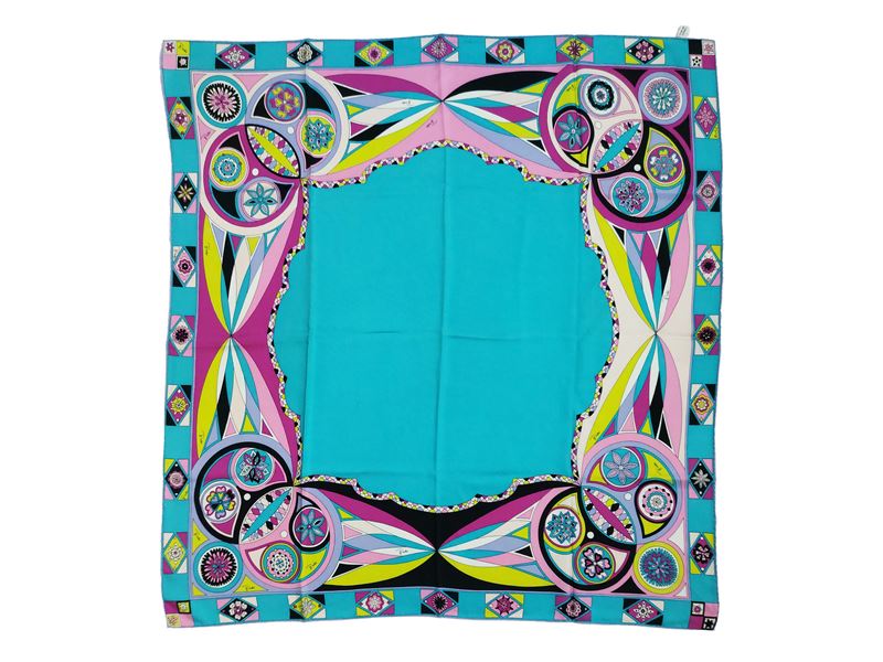Emilio Pucci - Foulard in seta fantasia