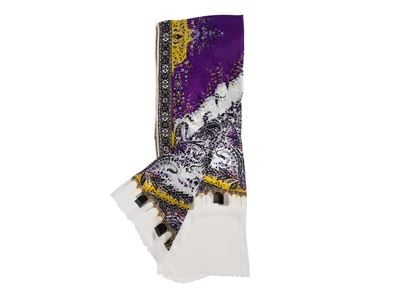 Etro - Stola in Chiffon di Seta Fantasia