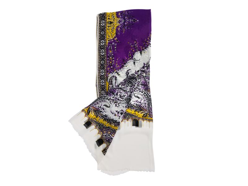Etro - Stola in Chiffon di Seta Fantasia